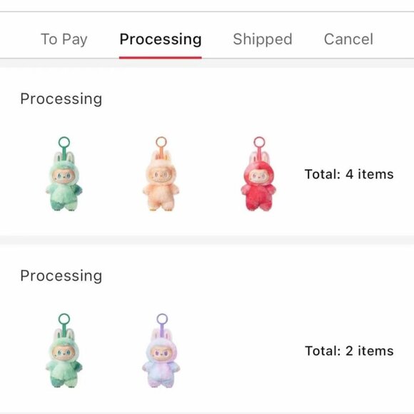 Big into Energy Labubu V3 luck - Picture 5 of 5